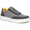 OrthoComfoot Men’s Orthopedic Fashion Sneakers for Plantar Fasciitis: Comfortable Orthotic Walking Shoes with Arch Support, Casual Orthotic Flat Feet Shoes for Ankle and Foot Pain Relief(W4-grey)