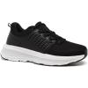 OrthoComfoot Men’s Orthopedic Fashion Sneakers with Arch Support: Casual Plantar Fasciitis Walking Shoes for Flat Feet, Comfortable Orthotic Soft Thick Sole Sneakers for Foot and Heel Pain Relief(W1-black)