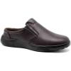OrthoComfoot Men’s Orthopedic Leather Dress Walking Shoes: Comfortable Plantar Fasciitis Loafers with Arch Support for Flat Feet, Casual Business Orthotic Slip-On for Foot and Heel Pain Relief(W2-coffee)