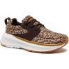 Women’s Orthopedic Fashion Sneakers for Plantar Fasciitis: Flat Feet Supportive Cushioned Walking Shoes with Arch Support, Orthotic Soft Casual Sneakers for Ankle and Foot Pain Relief(W3-leopard)