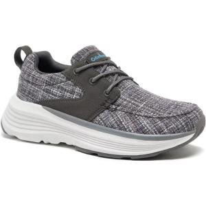 Women’s Orthopedic Fashion Sneakers for Plantar Fasciitis: Flat Feet Supportive Cushioned Walking Shoes with Arch Support, Orthotic Soft Casual Sneakers for Ankle and Foot Pain Relief(W2-gray)
