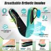 Women’s Orthopedic Diabetic Wide Walking Shoes: Comfortable Arch Support Plantar Fasciitis Casual Slip On Loafers, Orthotic Adjustable Easy Top House Shoes for Swollen Feet and Heel Pain Relief(K1-black)