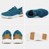 Women’s Orthopedic Fashion Sneakers for Plantar Fasciitis: Comfortable Arch Support Walking Shoes for Orthotic, Casual Supportive Sports Sneakers for Foot and Heel Pain Rlief(W3-blue)