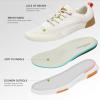 Women’s Orthopedic Fashion Sneakers for Plantar Fasciitis: Comfortable Arch Support Walking Shoes for Orthotic, Casual Supportive Sports Sneakers for Foot and Heel Pain Rlief(W2-beige)