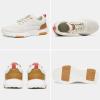 Women’s Orthopedic Fashion Sneakers for Plantar Fasciitis: Comfortable Arch Support Walking Shoes for Orthotic, Casual Supportive Sports Sneakers for Foot and Heel Pain Rlief(W2-beige)
