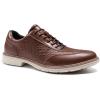 Men’s Orthopedic Business Dress Walking Shoes – Comfortable Arch Support Plantar Fasciitis Leather Wingtip Formal Oxford – Flat Feet Casual Cap Toe Tuxedo Patent Sneakers for Foot Heel Pain Relief(W2-dark Brown)