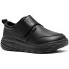 Men’s Orthopedic Diabetic Extra Wide Leather Dress Shoes: Comfortable Arch Support Hammer Toes Walking Shoes for Plantar Fasciitis, Casual Orthotic Slip On Laofers for Foot and Heel Pain(Kk1-black)