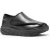 Men’s Orthopedic Diabetic Extra Wide Leather Dress Shoes: Comfortable Arch Support Hammer Toes Walking Shoes for Plantar Fasciitis, Casual Orthotic Slip On Laofers for Foot and Heel Pain(Kk1-black-13)