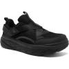 Men’s Orthopedic Diabetic Wide Walking Shoes: Comfortable Arch Support Plantar Fasciitis Heel Spur Laofers, Casual House Hammer Toes Swollen Slip On Loafers for Foot and Heel Pain Relief(K1-black)