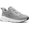 Men’s Orthopedic Fashion Sneakers: Comfortable Arch Support Plantar Fasciitis Orthotic Walking Shoes, Casual Work Supportive Sport Athletic Flat Feet Shoes for Foot and Heel Pain Relief(W2-gray)