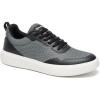 Men’s Orthopedic Fashion Sneakers with Arch Support: Comfortable Orthotic Shoes for Plantar Fasciitis, Adjustable Supportive Flat Feet Walking Shoes for Foot and Ankle Pain Relief(W3-grey)