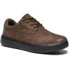 OrthoComfoot Men’s Orthopedic Leather Dress Walking Shoes: Comfortable Plantar Fasciitis Oxford with Arch Support, Flat Feet Casual Business Work Shoes for Foot and Heel Pain Relief(W2-brown)