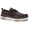 OrthoComfoot Men’s Orthopedic Walking Shoes with Arch Support: Casual Plantar Fasciitis Slip-On Loafers for Flat Feet, Orthotic Adjustable Fashion Sneakers for Foot and Heel Pain(W2-brown)