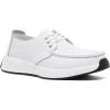Women’s Orthopedic Leather Dress Walking Shoes: Casual Sneakers with Arch Support for Plantar Fasciitis, Comfortable Supportive Shoes with Orthotic Insoles for Foot and Heel Pain(W1-white)