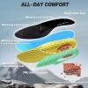 Women’s Orthopedic Wide Plantar Fasciitis Shoes: Comfortable Arch Support Diabetic Orthotic Flat Feet Trail Running Athletic Hiking Sneakers, Casual Sports Trekking Walking Shoes for Foot Heel Pain(K1-black)
