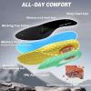 Women’s Orthopedic Wide Trail Running Shoes: Comfortable Arch Support Plantar Fasciitis Orthotic Flat Feet Athletic Sneakers, Casual Sports Trekking Hiking Walking Shoes for Foot Heel and Pain Relief(K1-black)