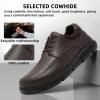 Men’s Orthopedic Wide Business Leather Dress Shoes – Arch Support Plantar Fasciitis Casual Formal Wingtip Oxford – Comfortable Cap Toe Orthotics Patent Tuxedo Sneakers for Foot and Heel Pain Relief(Wk2-brown)