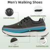OrthoComfoot Men’s Orthopedic Outdoor Slip-On Loafers Walking Shoes: Arch Support Plantar Fasciitis Sneakers, Comfort Classic Canvas Shoes for Foot and Heel Pain