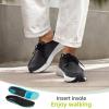 OrthoComfoot Men’s Orthopedic Outdoor Slip-On Loafers Walking Shoes: Arch Support Plantar Fasciitis Sneakers, Comfort Classic Canvas Shoes for Foot and Heel Pain