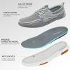 OrthoComfoot Men’s Orthopedic Walking Shoes with Arch Support: Casual Plantar Fasciitis Slip-On Loafers for Flat Feet, Orthotic Adjustable Fashion Sneakers for Foot and Heel Pain