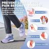Women’s Orthopedic Road Running Shoes: Comfortable Arch Support Plantar Fasciitis Flat Feet Orthotic Sport Sneakers, Casual Breathable Outdoor Walking Tennis Shoes for Foot Heel and Pain Relief(W2-purple)