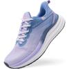 Women’s Orthopedic Road Running Shoes: Comfortable Arch Support Plantar Fasciitis Flat Feet Orthotic Sport Sneakers, Casual Breathable Outdoor Walking Tennis Shoes for Foot Heel and Pain Relief(W2-purple)