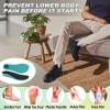 OrthoComfoot Men’s Orthopedic Diabetic Wide Walking Shoes: Comfortable Arch Support Plantar Fasciitis Heel Spur Laofers, Casual House Hammer Toes Swollen Slip On Loafers for Foot and Heel Pain Relief(K1-black)