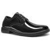 Men’s Orthopedic Leather Dress Shoes: Arch Support Diabetic Ergonomic Fit Orthotics Plantar Fasciitis Sneakers, Business Vintage Fashionable Wear Patent Tuxedo Formal Wingtip Oxford Black Size 12