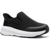 Men’s Orthopedic Slip On Loafers: Lightweight Plantar Fasciitis Supportive Thick Work Shoes, Arch Support Comfortable Durable Foot Pain Relief Outdoor Walking Shoes Black Size 11.5