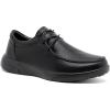 OrthoComfoot Men’s Orthopedic Leather Dress Walking Shoes: Casual Plantar Fasciitis Fashion Sneakers with Arch Support, Comfortable Orthotic Business Work Oxfords for Foot and Heel Pain Relief