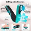 OrthoComfoot Men’s Orthopedic Diabetic Wide Walking Shoes: Comfortable Arch Support Plantar Fasciitis Sport Shoes, Casual Hammer Toes Running Tennis Fashion Sneakers for Foot and Heel Pain Relief(K1-black)