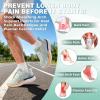 Men’s Orthopedic Road Running Shoes: Comfortable Arch Supports Plantar Fasciitis Orthotic Sports Fashion Sneakers, Casual Outdoor Hiking Tennis Athletic Walking Shoes for Foot Heel and Pain Relief(W1-light Green)
