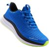 Men’s Orthopedic Road Running Shoes: Comfortable Casual Arch Supports Plantar Fasciitis Orthotic Fashion Sneakers, Flat Feet Casual Tennis Outdoor Walking Exercise Shoes for Foot Heel and Pain Relief(W2-peacock Blue)
