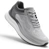 Men’s Orthopedic Road Running Shoes: Comfortable Casual Arch Supports Plantar Fasciitis Orthotic Sports Tennis Sneakers, Casual Lightweight Athletic Walking Shoes for Foot Heel and Pain Relief(W3-grey)