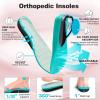 Women’s Orthopedic Diabetic Wide Toe Box Running Shoes: Comfortable Arch Support Plantar Fasciitis Orthotic Sport Sneakers, Supportive Hammer Toes Casual Walking Shoes for Foot Heel and Pain Relief(K1-beige)