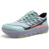 Women’s Orthopedic Diabetic Wide Toe Box Sport Shoes: Comfortable Arch Support Plantar Fasciitis Orthotic Running Sneakers, Casual Work Tennis Outdoor Walking Shoes for Swollen Feet, Heel Pain(K3-mint)