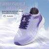 OrthoComfoot Women’s Orthopedic Plantar Fasciitis Shoes: Comfortable Arch Support Flat Feet Orthotic Athletic Road Running Sneaker, Casual Breathable Tennis Walking Shoes for Foot Heel and Pain Relief(W2-purple)