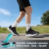 OrthoComfoot Women’s Orthopedic Plantar Fasciitis Shoes: Comfortable Arch Support Flat Feet Orthotic Athletic Road Running Sneaker, Casual Breathable Tennis Walking Shoes for Foot Heel and Pain Relief(W1-black)