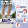 OrthoComfoot Women’s Orthopedic Plantar Fasciitis Shoes: Comfortable Arch Support Flat Feet Orthotic Athletic Road Running Sneaker, Casual Breathable Tennis Walking Shoes for Foot Heel and Pain Relief(W2-purple)