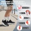 OrthoComfoot Women’s Orthopedic Plantar Fasciitis Shoes: Comfortable Arch Support Flat Feet Orthotic Athletic Road Running Sneaker, Casual Breathable Tennis Walking Shoes for Foot Heel and Pain Relief(W1-black)