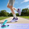 OrthoComfoot Women’s Orthopedic Plantar Fasciitis Shoes: Comfortable Arch Support Flat Feet Orthotic Athletic Road Running Sneaker, Casual Breathable Tennis Walking Shoes for Foot Heel and Pain Relief(W2-purple)