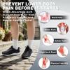 Women’s Orthopedic Road Running Shoes: Comfortable Arch Support Plantar Fasciitis Flat Feet Orthotic Athletic Sneakers, Casual Tennis Outdoor Walking Exercise Shoes for Foot Heel and Pain Relief(W1-black)