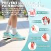 Women’s Orthopedic Road Running Shoes: Comfortable Arch Support Plantar Fasciitis Flat Feet Orthotic Athletic Sneakers, Casual Tennis Outdoor Walking Exercise Shoes for Foot Heel and Pain Relief(W2-mint)