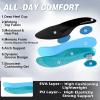 Women’s Orthopedic Road Running Shoes: Comfortable Arch Support Plantar Fasciitis Flat Feet Orthotic Athletic Sneakers, Casual Tennis Outdoor Walking Exercise Shoes for Foot Heel and Pain Relief(W1-black)