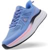 Women’s Orthopedic Road Running Shoes: Comfortable Arch Support Plantar Fasciitis Flat Feet Orthotic Sports Sneakers, Casual Cushion Tennis Walking Shoes for Foot and Heel Pain Relief(W1-blue Purple)