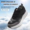 Women’s Orthopedic Road Running Shoes: Comfortable Arch Supports Plantar Fasciitis Orthotic Athletic Sneakers, Casual Supportive Flat Feet High Arch Walking Shoes for Foot Heel and Pain Relief(W1-black)