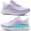 OrthoComfoot Women’s Orthopedic Running Shoes: Comfort Arch Support Plantar Fasciitis Orthotic Sports Exercise Fashion Sneakers, Casual Gym Tennis Work Walking Shoes for Foot and Heel Pain(W3-light Purple)