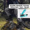 Women’s Orthopedic Waterproof Trail Running Shoes: Comfortable Arch Support Plantar Fasciitis Orthotic Athletic Sneakers, Casual Flat Feet High Arch Trekking Walking Shoes for Foot Heel Pain Relief(W1-black)
