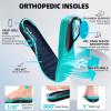 OrthoComfoot Men’s Orthopedic Diabetic Wide Walking Shoes: Comfortable Arch Support Plantar Fasciitis Fashion Sneakers, Casual Hammer Toes Swollen Tennis Sports Shoes for Heel and Foot Pain Relief(K1-black)