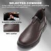 OrthoComfoot Men’s Orthopedic Leather Loafers – Arch Support Slip-On Shoes for Plantar Fasciitis, Flat Feet & Heel Pain Relief, Comfortable Casual Work Walking Dress Shoes(K2-dark Brown)
